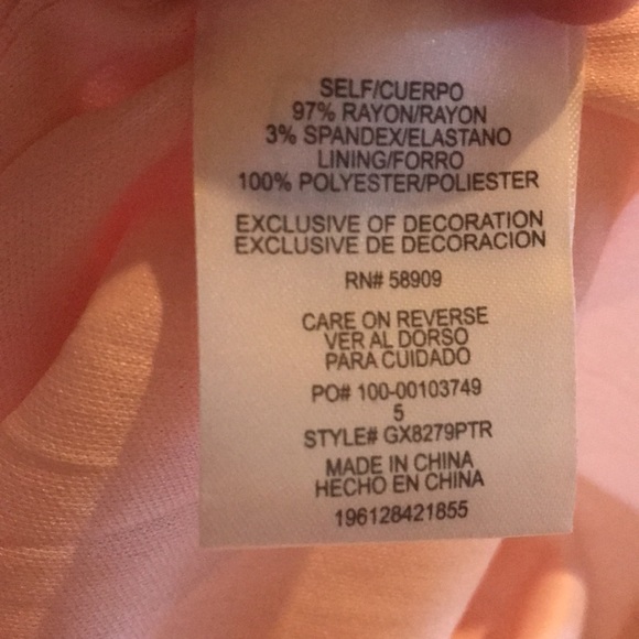 GB GIRLS Tropical sundress with fake tie shoulders NWT Size 5 - Picture 8 of 12